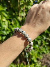Charger l'image dans la galerie, Bracelet Jaspe Dalmatien
