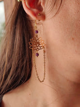 Charger l'image dans la galerie, Boucles Lisa • Améthyste