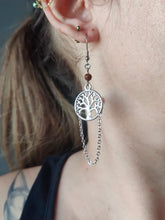 Charger l'image dans la galerie, Boucles Gaia • jaspe mookaite