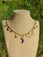 Charger l'image dans la galerie, Murphy • Améthyste, agate arbre, agate mousse, serpentine, apatite bleue & sodalite