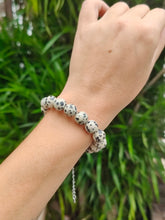Charger l'image dans la galerie, Bracelet Jaspe Dalmatien