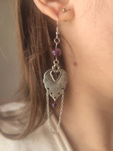 Charger l'image dans la galerie, Boucles Mavis • améthyste