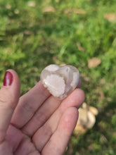 Charger l'image dans la galerie, Cœurs en agate fleur