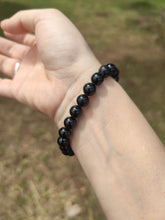 Charger l'image dans la galerie, Bracelet en tourmaline noire
