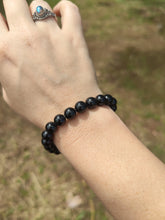 Charger l'image dans la galerie, Bracelet en tourmaline noire