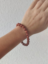 Charger l'image dans la galerie, Bracelet en jaspe rouge