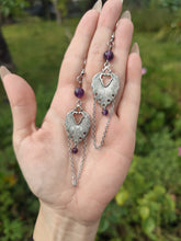 Charger l'image dans la galerie, Boucles Mavis • améthyste