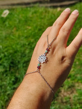 Charger l'image dans la galerie, Bijou de main • Améthyste & amazonite