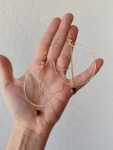 Charger l'image dans la galerie, Boucles Leia • œil de tigre