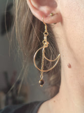 Charger l'image dans la galerie, Boucles Mini Leia • Œil de tigre