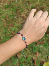 Charger l'image dans la galerie, Bracelet Ariel • améthyste (argenté)
