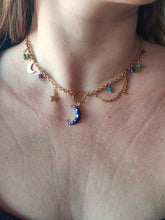 Charger l'image dans la galerie, Murphy • Améthyste, agate arbre, agate mousse, serpentine, apatite bleue & sodalite