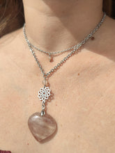 Charger l'image dans la galerie, Cordélia • Quartz hematoide & Pierre de soleil
