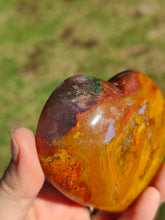 Charger l'image dans la galerie, Cœur en jaspe orbiculaire (A)