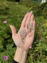 Charger l'image dans la galerie, Boucles Xena • Oeil de tigre