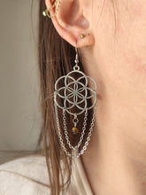 Charger l'image dans la galerie, Boucles Xena • Oeil de tigre