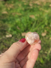 Charger l'image dans la galerie, Cœurs en agate fleur