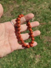 Charger l'image dans la galerie, Bracelet en jaspe rouge