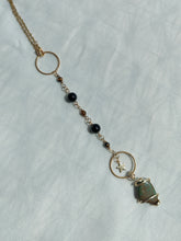 Charger l&#39;image dans la galerie, Suspension  • Turquoise, Tourmaline et Œil de tigre
