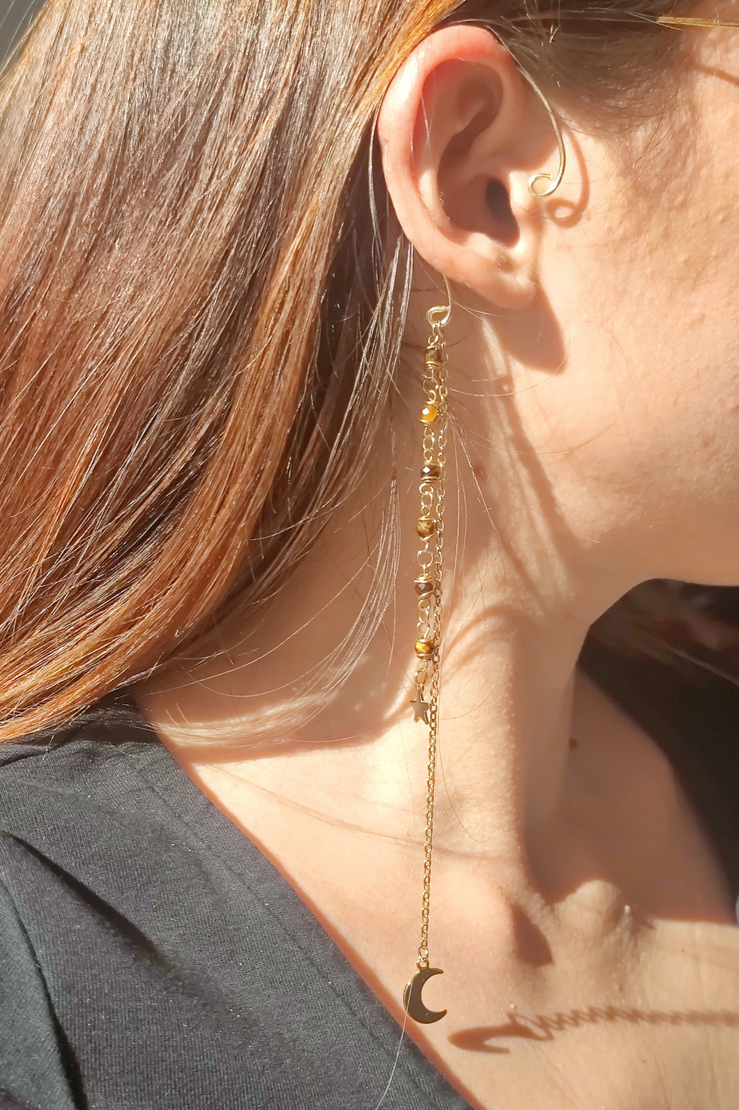 Bijoux D'oreille • Œil de tigre