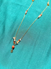 Charger l&#39;image dans la galerie, Collier &quot;Summer&quot; • Cornaline, Œil de tigre
