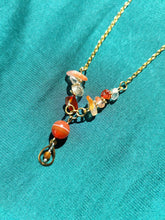 Charger l&#39;image dans la galerie, Collier &quot;Summer&quot; • Cornaline, Œil de tigre
