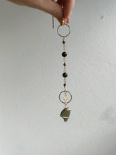 Charger l&#39;image dans la galerie, Suspension  • Turquoise, Tourmaline et Œil de tigre

