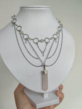 Charger l&#39;image dans la galerie, Angel • Quartz Rose &amp; Pierre de Lune
