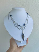 Charger l&#39;image dans la galerie, Morticia • Obsidienne, Tourmaline et Pierre de lune
