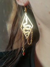 Charger l&#39;image dans la galerie, Boucles Cornelia • Cornaline
