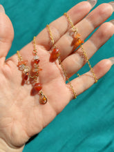 Charger l&#39;image dans la galerie, Collier &quot;Summer&quot; • Cornaline, Œil de tigre
