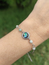 Charger l'image dans la galerie, Bracelet Ariel • Amazonite (argenté)
