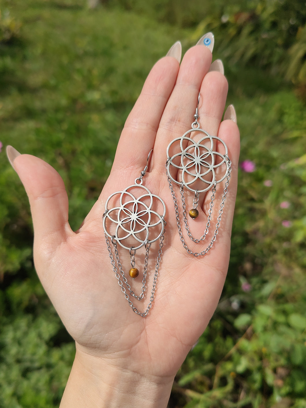 Boucles Xena • Oeil de tigre