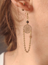 Charger l&#39;image dans la galerie, Boucles Madeline • Pyrite
