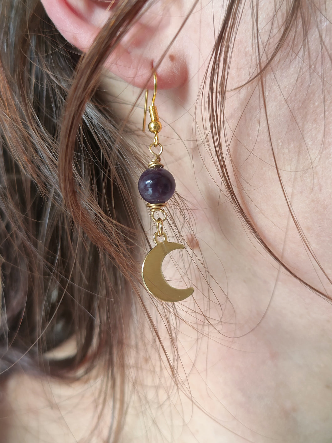 Sabrina • Améthyste (Boucles)