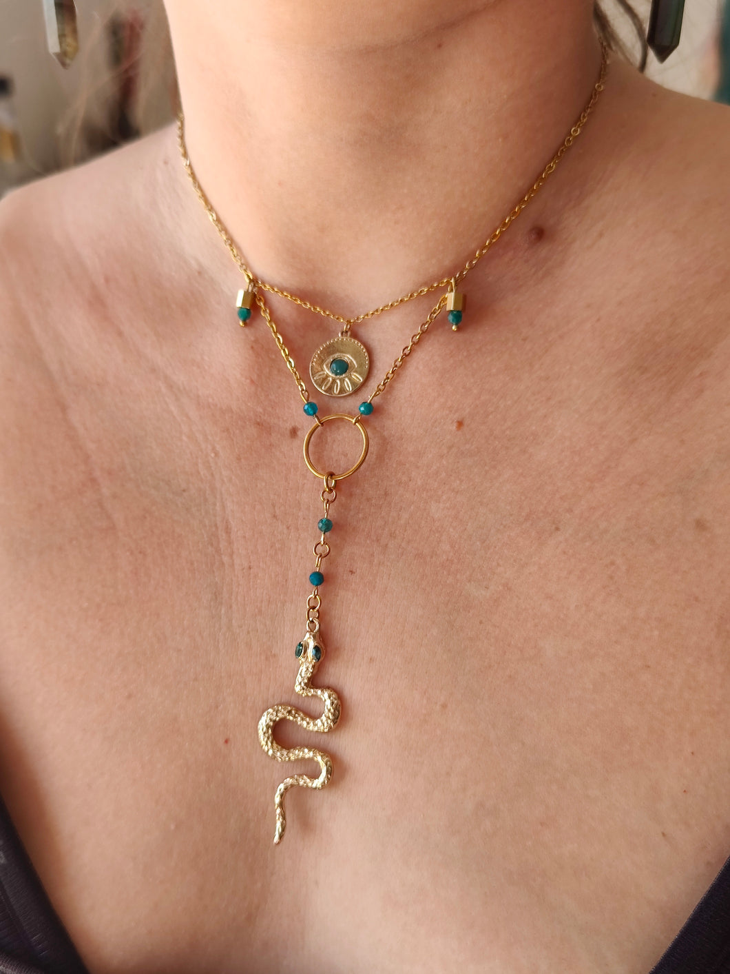 Viper • Apatite bleue