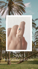Charger l'image dans la galerie, Bague Serpent • ajustable
