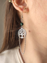 Charger l&#39;image dans la galerie, Boucles Gaia • malachite
