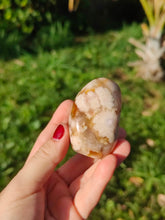 Charger l&#39;image dans la galerie, Agate fleur • Forme libre polie
