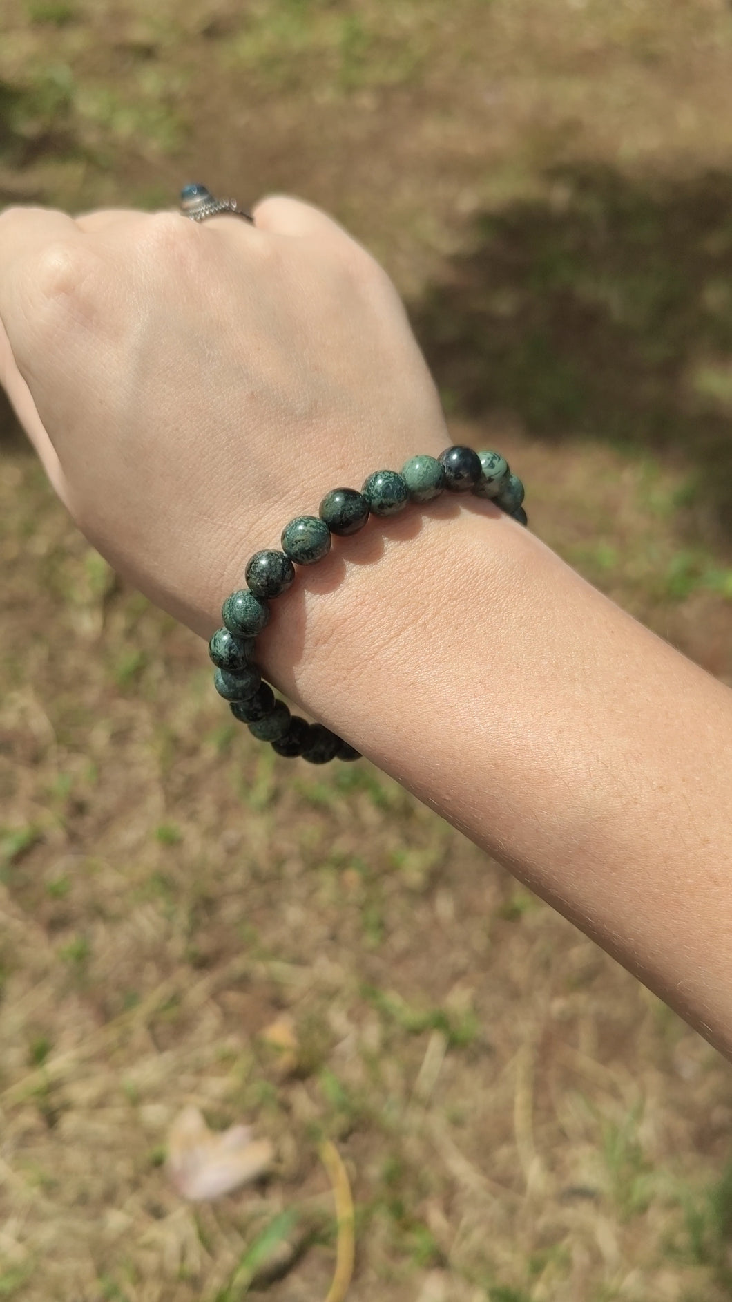 Bracelet en jaspe kambaba
