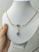 Charger l&#39;image dans la galerie, Collier Amelia • Améthyste
