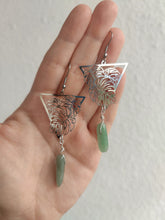 Charger l&#39;image dans la galerie, Boucles &quot;Tropical&quot; • Aventurine Verte
