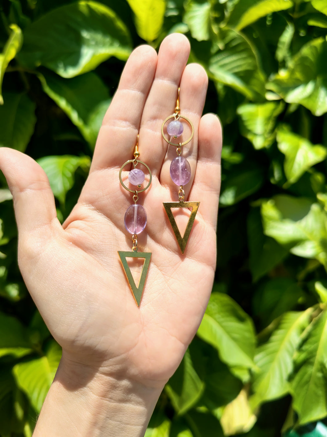 Boucles Andromaque • Améthyste