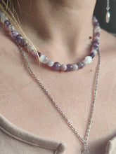 Charger l&#39;image dans la galerie, Collier &quot;Lavender&quot; • Améthyste, Selenite, Kunzite
