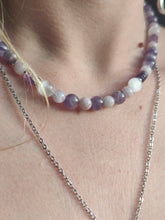 Charger l&#39;image dans la galerie, Collier &quot;Lavender&quot; • Améthyste, Selenite, Kunzite
