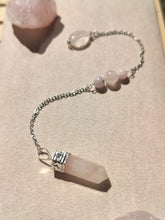 Charger l&#39;image dans la galerie, Pendule Quartz rose • Kunzite
