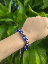 Charger l&#39;image dans la galerie, Bracelet Protection Mauvais Œil • Hématite, Nazar
