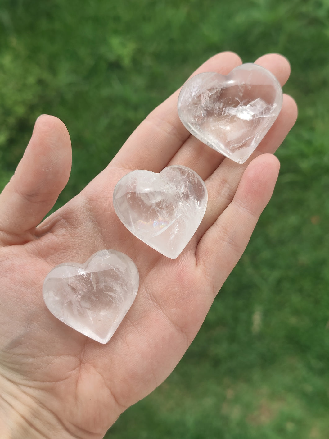 Cœurs • Cristal de roche