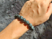Charger l&#39;image dans la galerie, Bracelet Obsidienne Flocon de Neige
