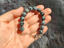 Charger l&#39;image dans la galerie, Bracelet Obsidienne Flocon de Neige
